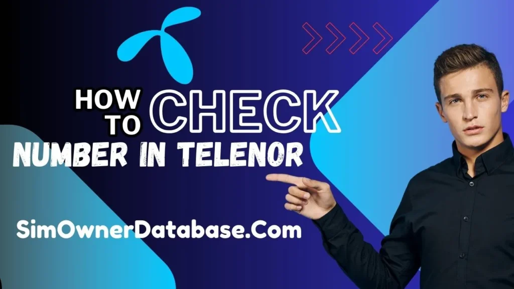 How to Check Number in Telenor 2024