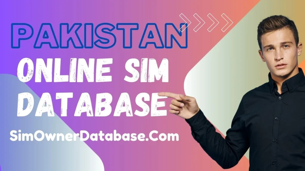 Online SIM Database Pakistan