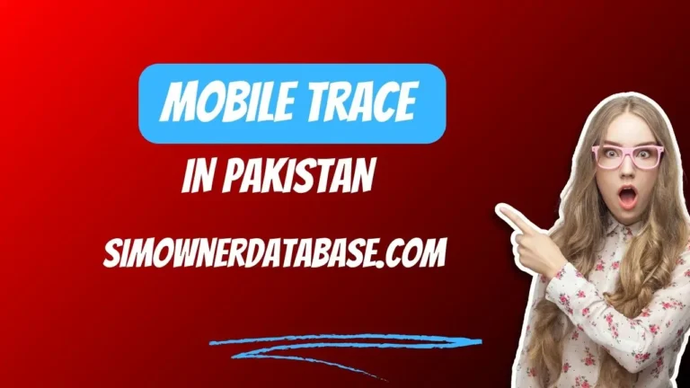 Mobile Trace in Pakistan