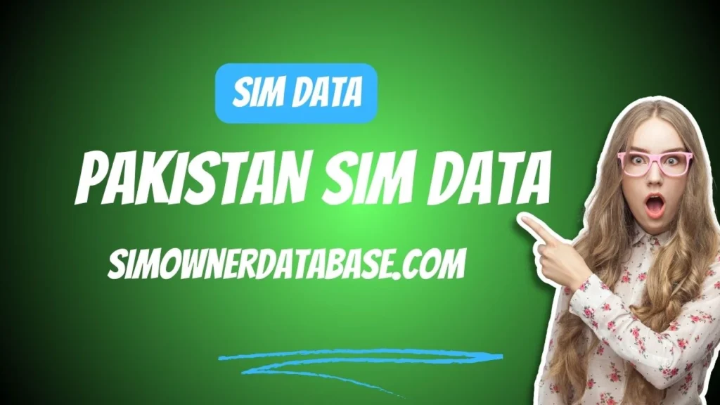 Pakistan SIM Data