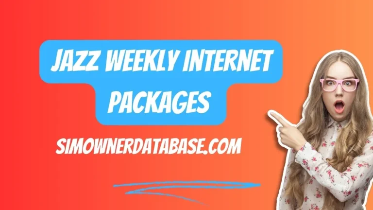 Jazz Weekly Internet Packages 2024